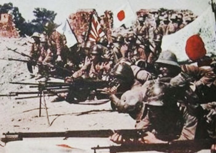 日本軍の突撃イメージ